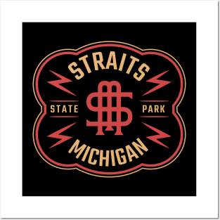 Straits State Park Michigan Posters and Art